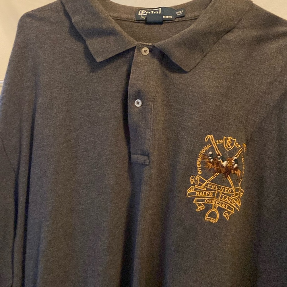 Dark grey polo